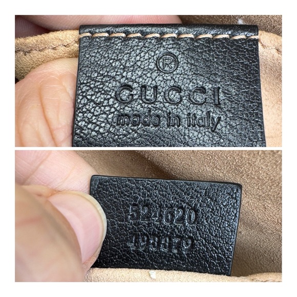 Gucci Re(Belle) Black Leather Mini Crossbody Bag - Picture 14 of 16